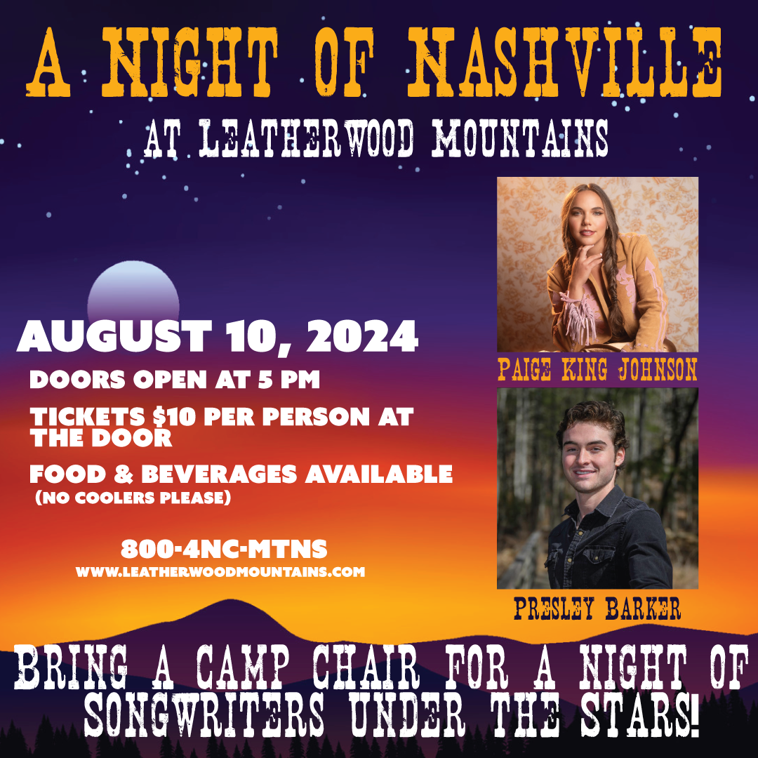 A Night of Nashville at Leatherwood Mountains
